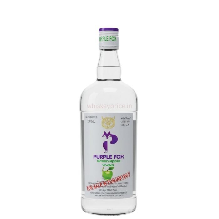 Purple Fox Green Apple Vodka