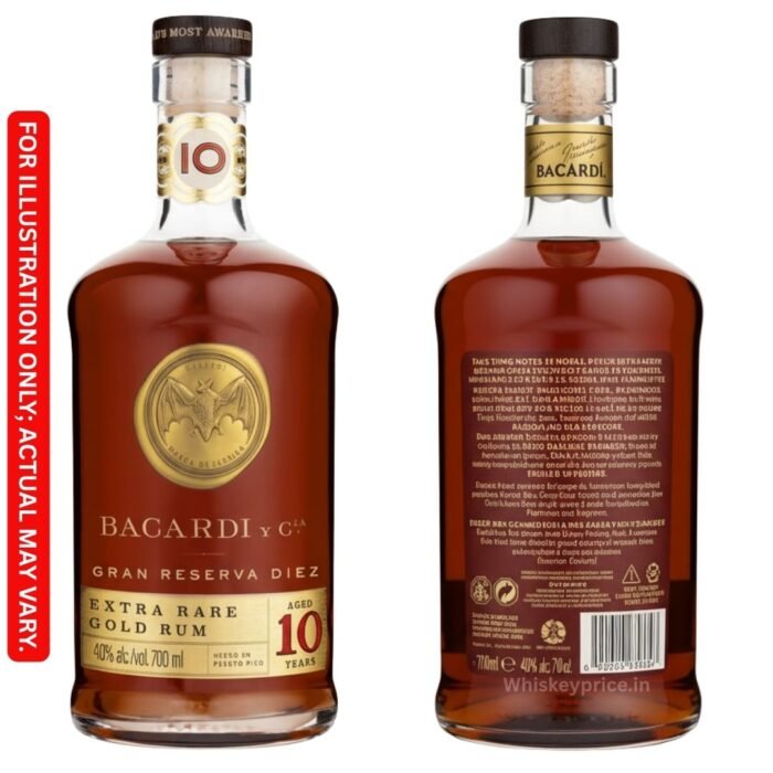 Bacardi Gran Reserva Diez 10 Year Old Rum