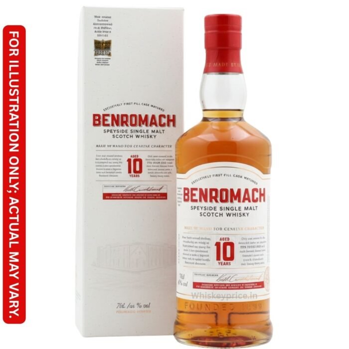 Benromach 10 Years Old Single Malt Scotch Whisky Benromach 10 Years Old Single Malt Scotch Whisky