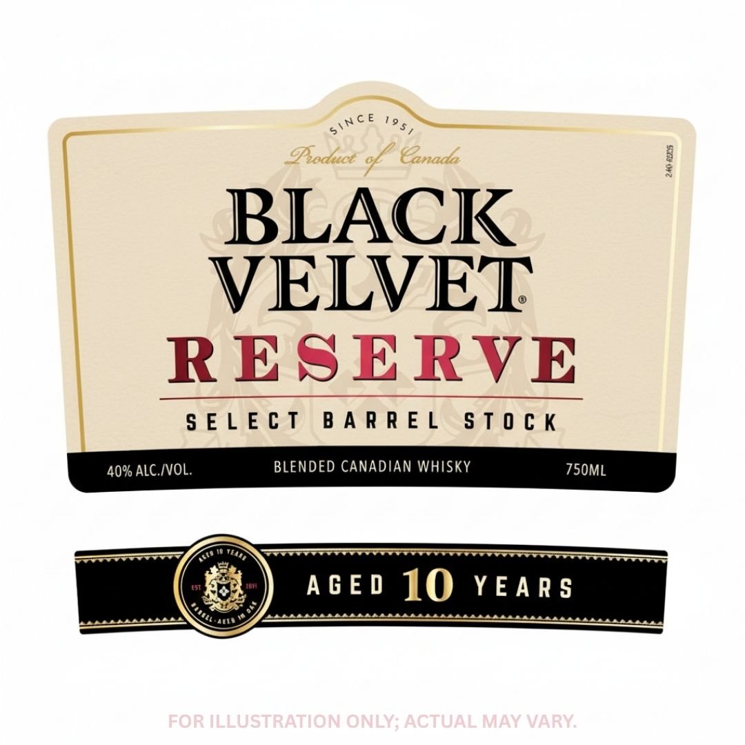 Black Velvet whisky logo