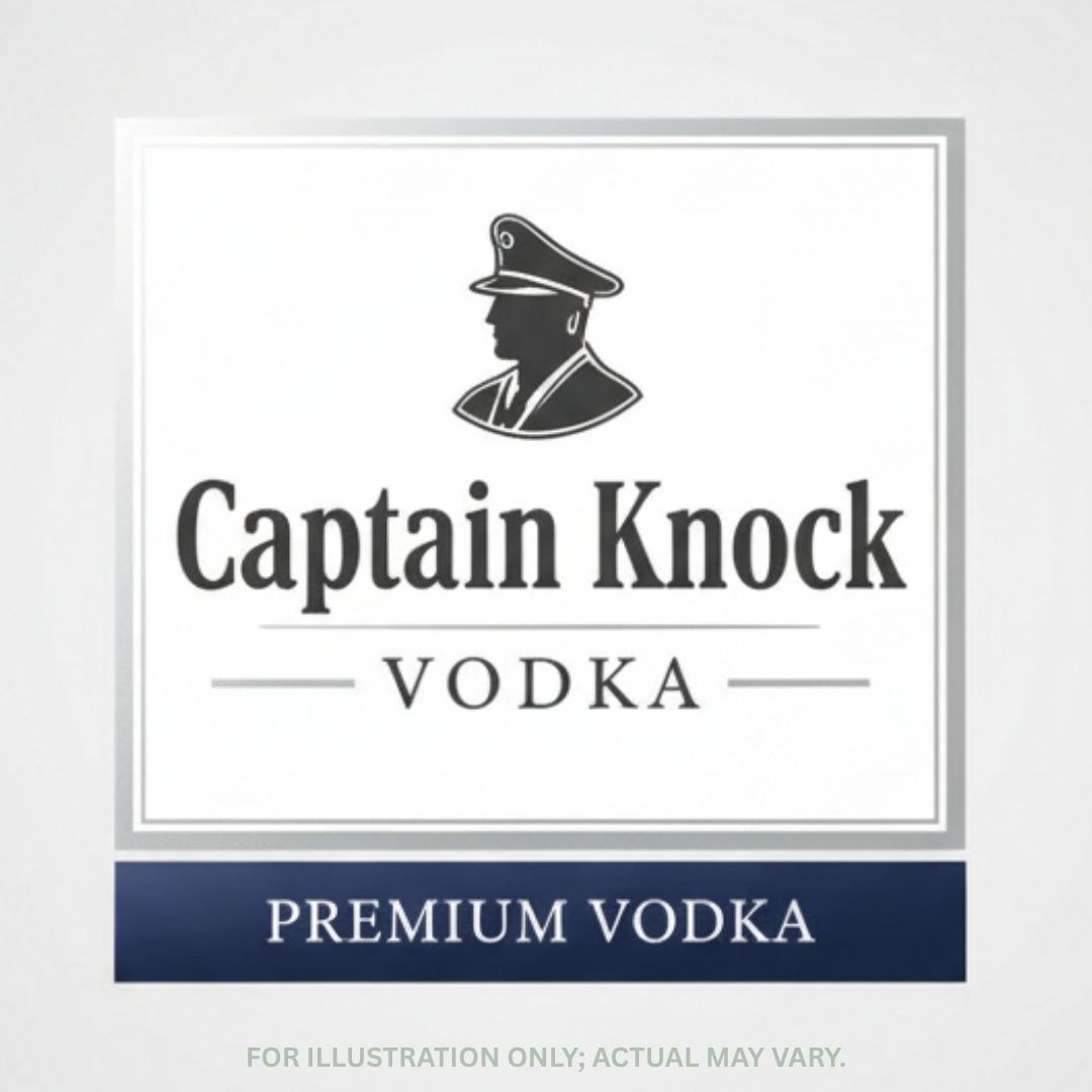 Captain Knock liquor logo