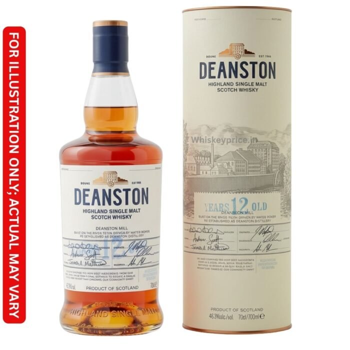 Deanston 12 Years Old Single Malt Scotch Whisky