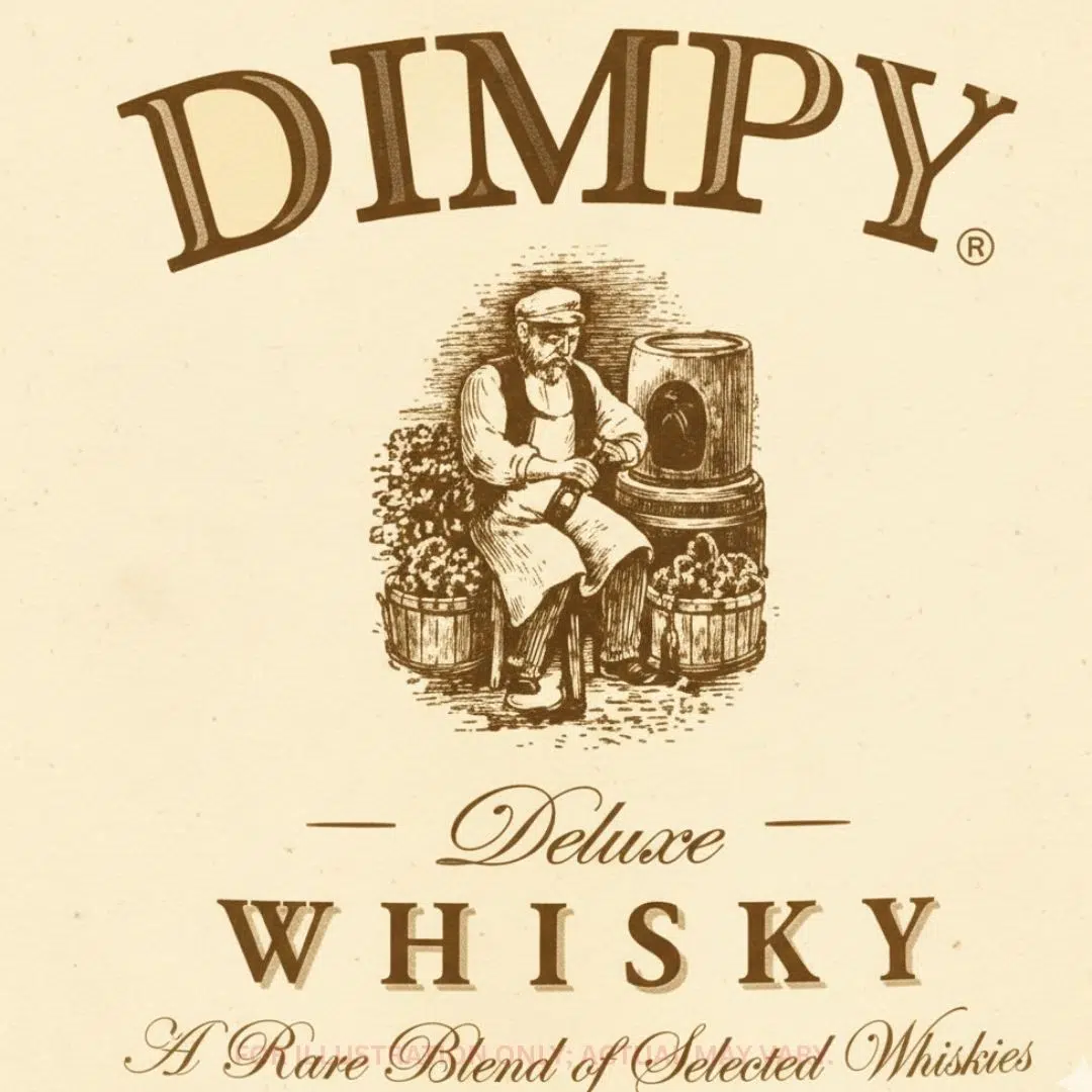 Dimpy liquor logo