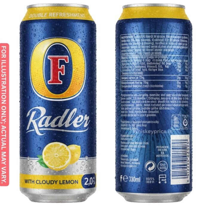 Foster’s Radler Lemon Beer can