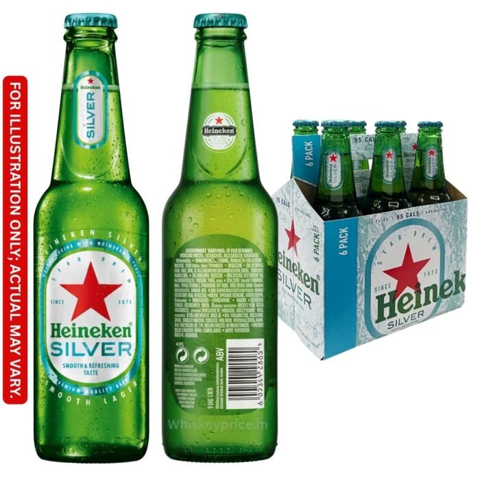 Heineken silver beer