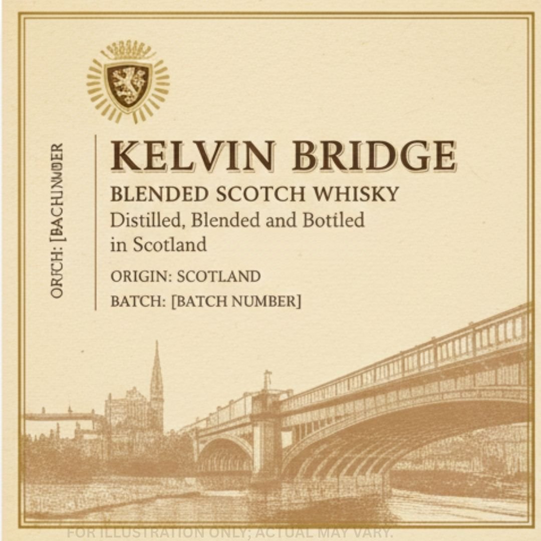 Kelvin Bridge whsiky logo
