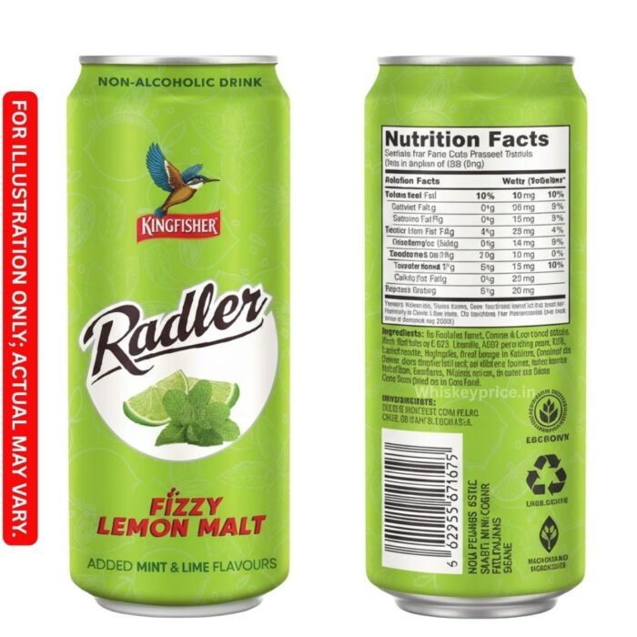 Kingfisher Radler Mint Non-Alcoholic Malt Drink