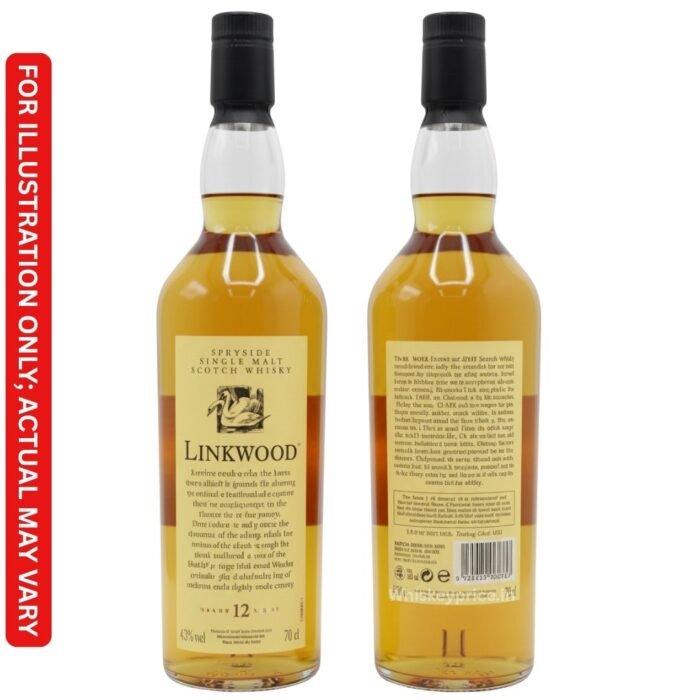 Linkwood 12 Years Old Flora & Fauna Single Malt Scotch Whisky
