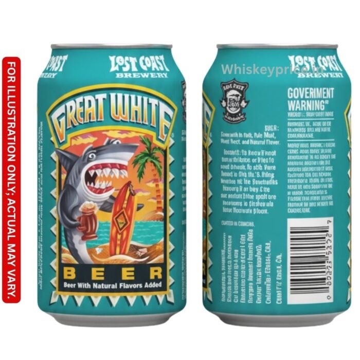 Lost Coast Great White Beer.