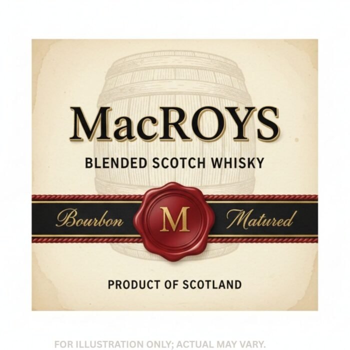 MacRoys whisky logo