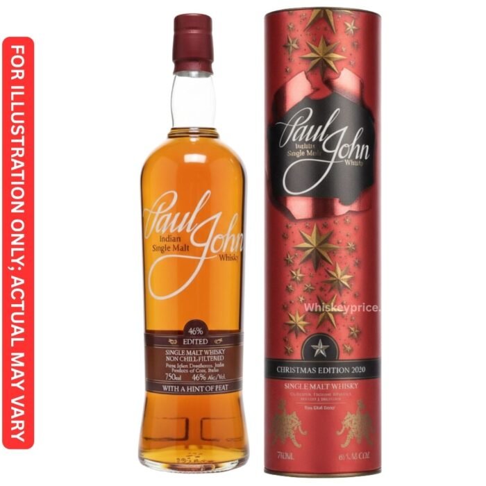 Paul John Edited Lightly Peated Single Malt Whisky