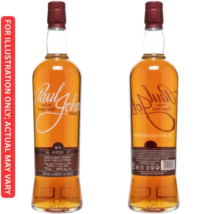 Paul John Edited Lightly Peated Single Malt Whisky