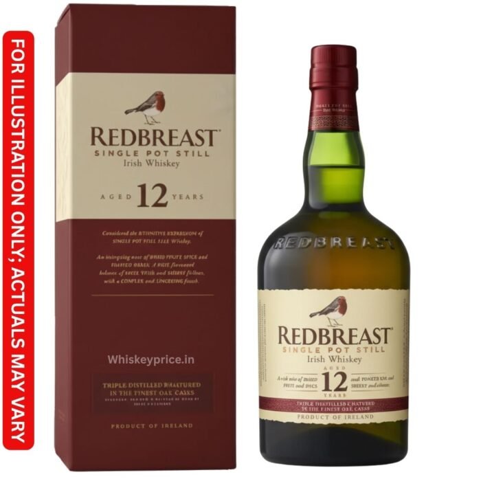 Redbreast 12 Year Old Single Pot Still Irish Whiskey Redbreast 12 Year Old Single Pot Still Irish Whiskey