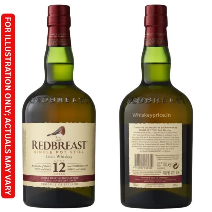 Redbreast 12 Year Old Single Pot Still Irish Whiskey
