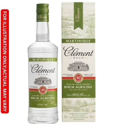 Rhum Clément Agricole Blanc 40 Rum