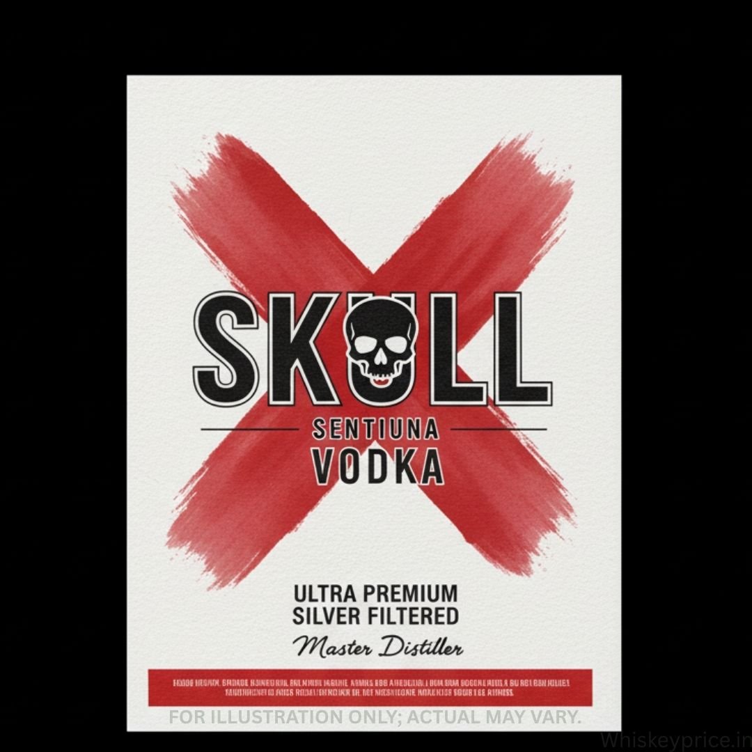 Skull-X whisky logo