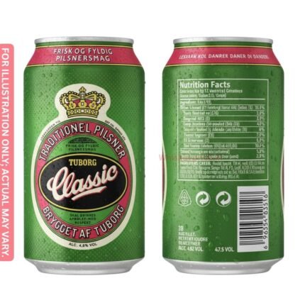 Tuborg Classic beer