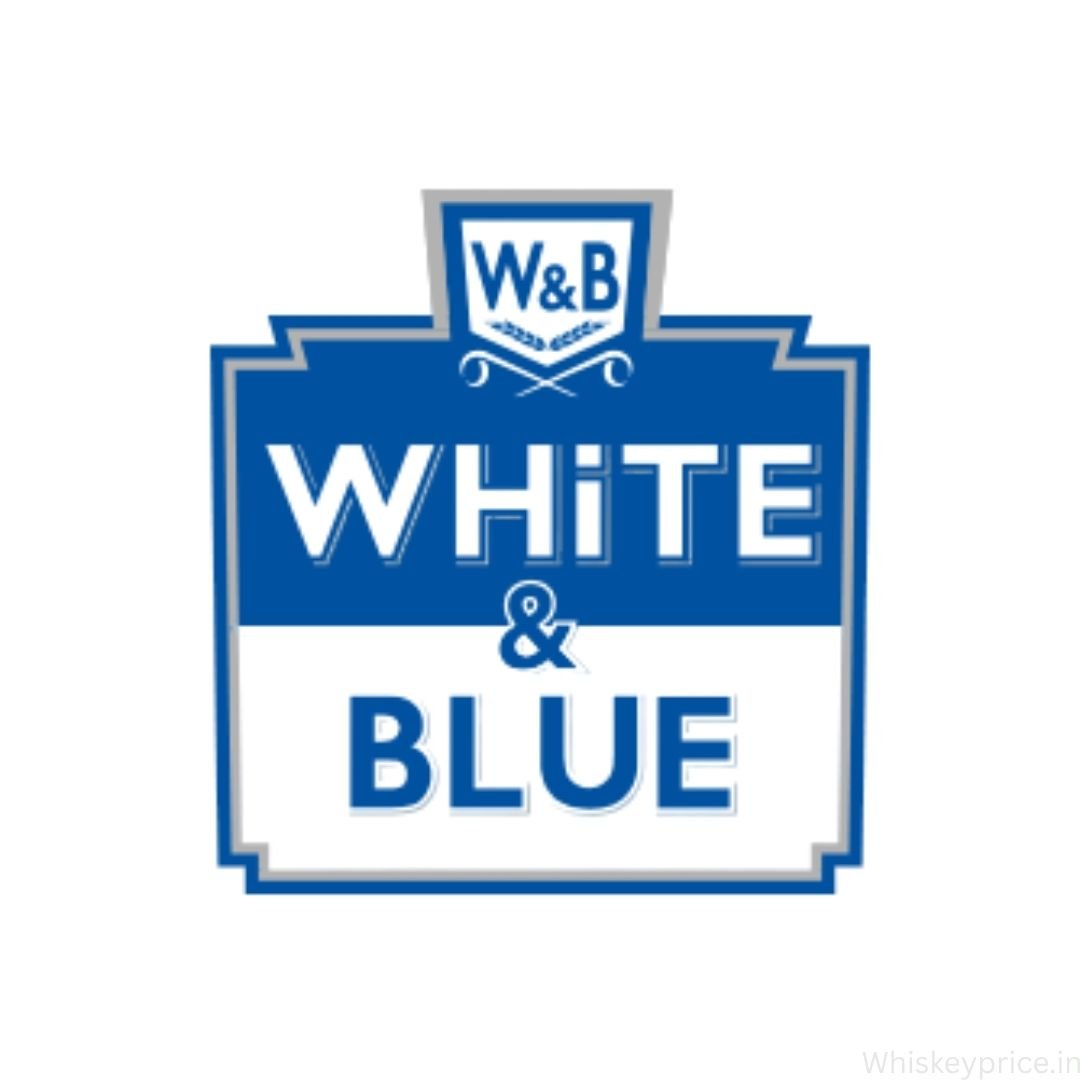 White & Blue whisky logo