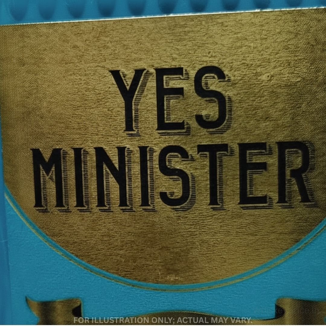 Yes Minister whisky logo