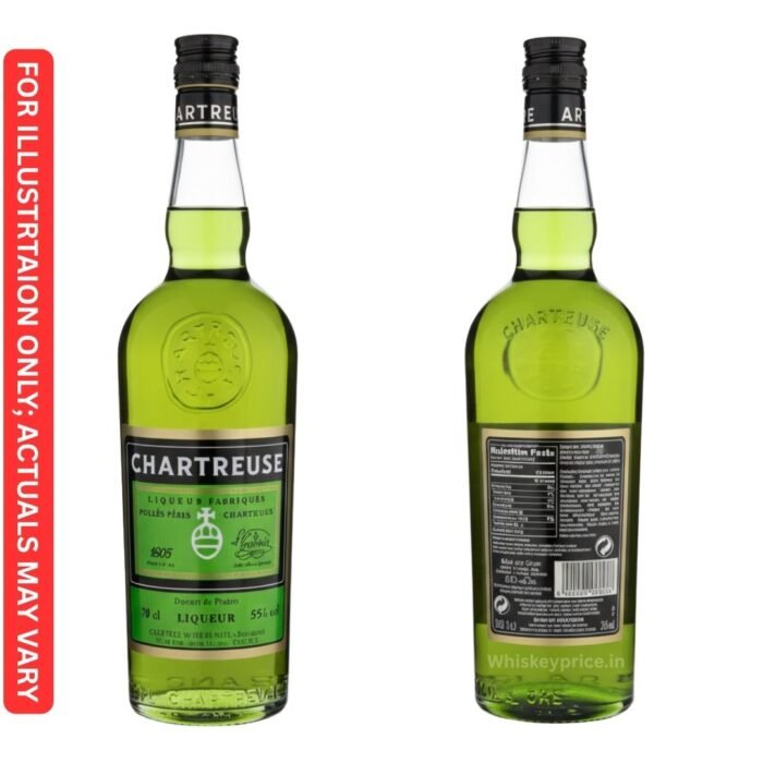 Chartreuse green liqueur