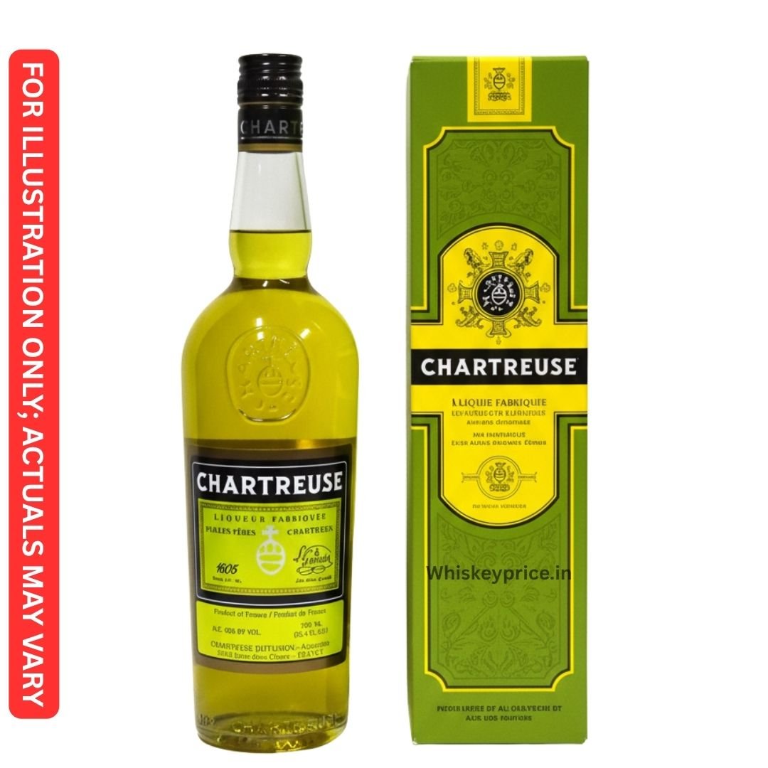 Chartreuse yellow liqueur