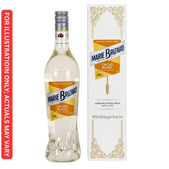 Creme de cacao white marie brizard