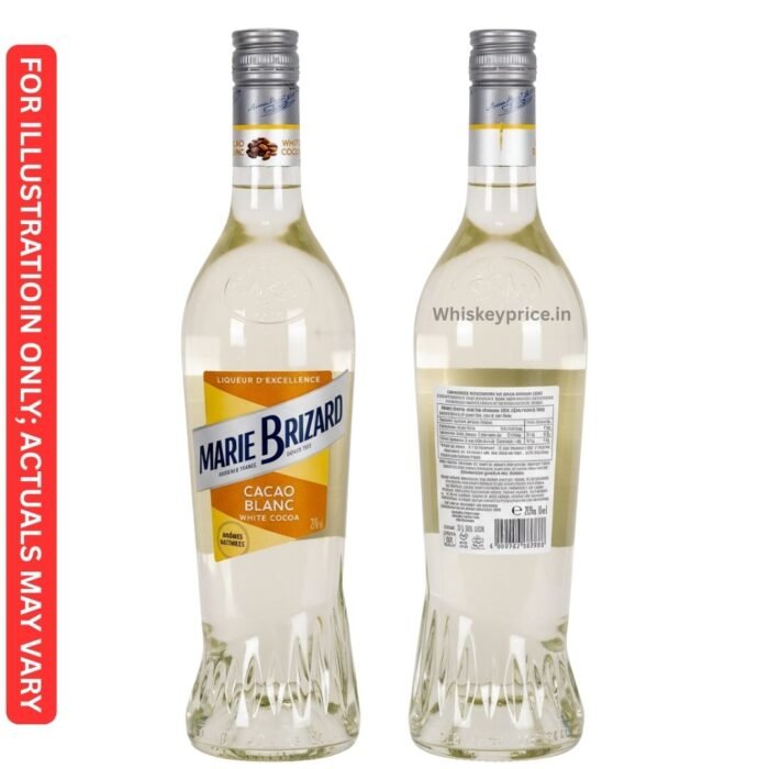 Creme de cacao white marie brizard