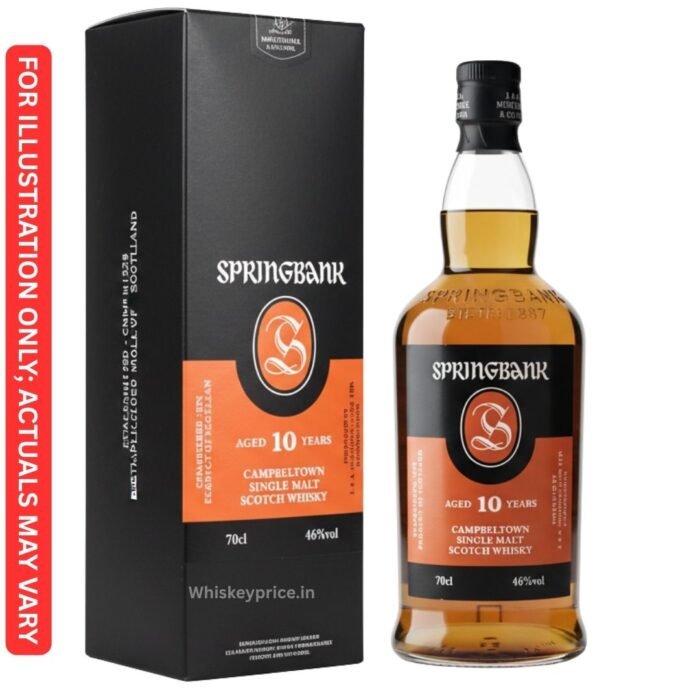 Springbank 10 Year Old Single Malt Scotch Whisky