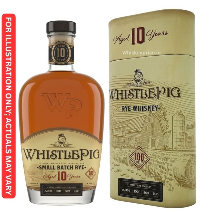 WhistlePig 10 Year Small Batch Rye Whiskey