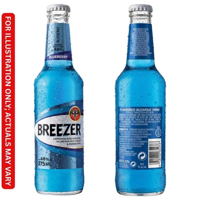 bacardi breezer Tasty Blueberry
