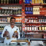 indians enjoying liquor in india