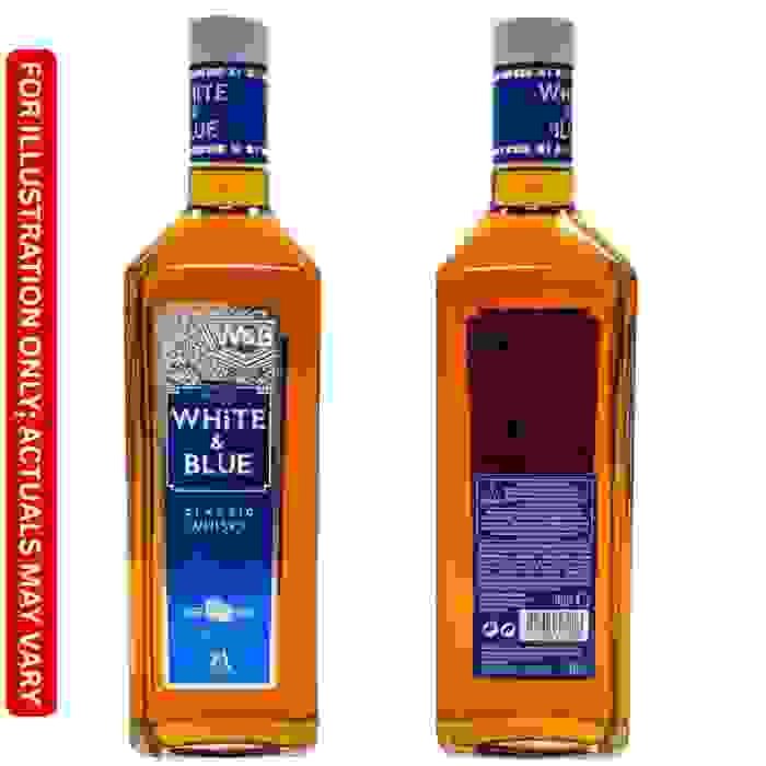 White and Blue Whisky