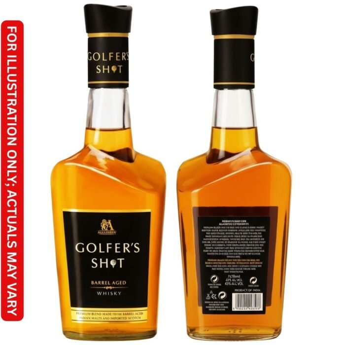 Golfers Shot whisky