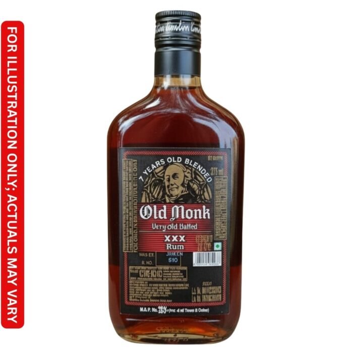 Old Monk 375ml Price