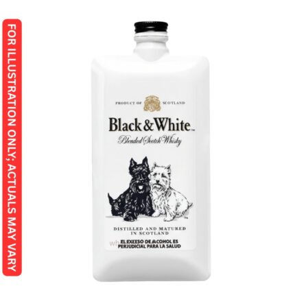 black and white whisky