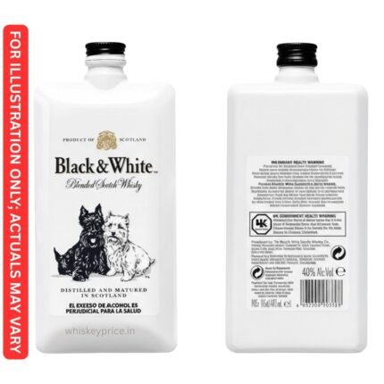 black and white whisky