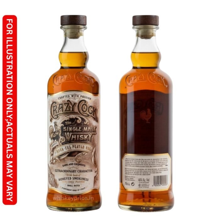 crazy cock dhua whisky price in india