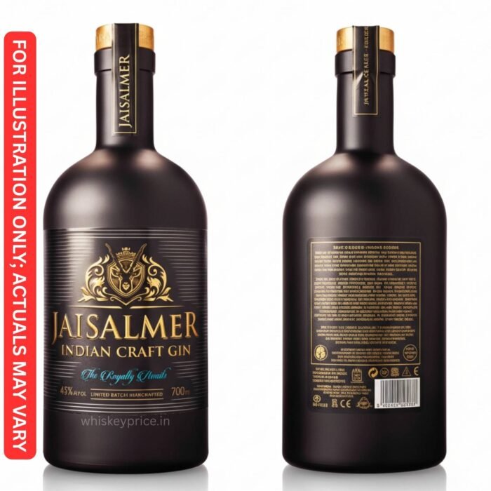 Jaisalmer Indian craft gin price UP
