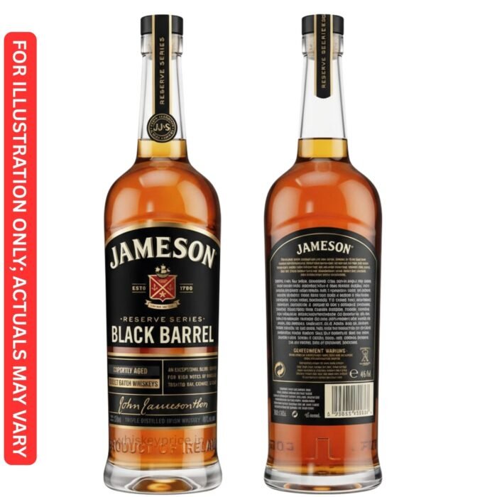 jameson black barrel