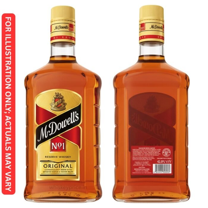 mcdowell's no 1 luxury 375ml price