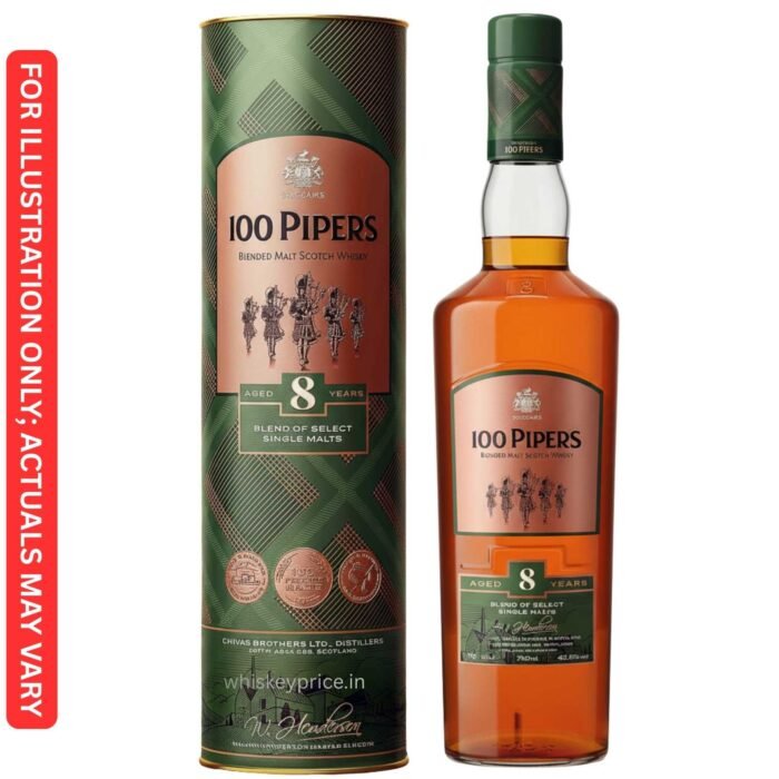 100 Pipers Blended Malt Scotch Whisky