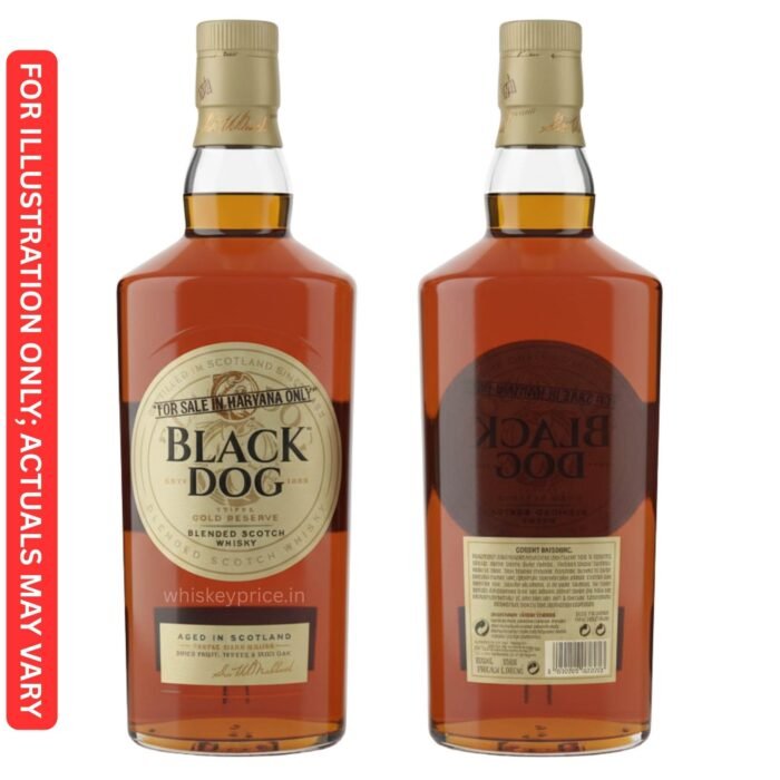 Black Dog Triple Gold reserve