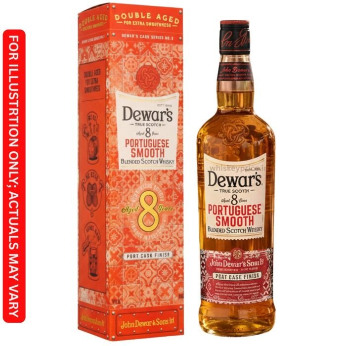 Dewars Blended Scotch Whisky Portuguese Smooth