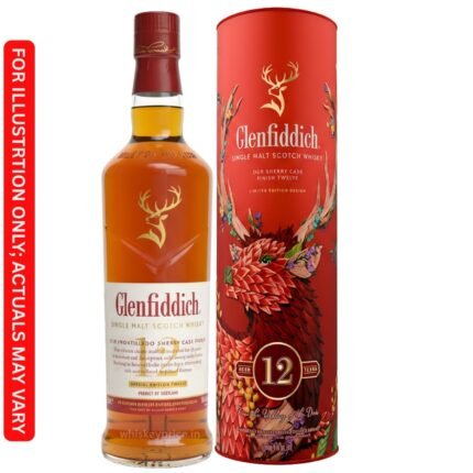 Glenfiddich Single Malt Scotch Whisky Our Amontillado Sherry Cask Finish 12
