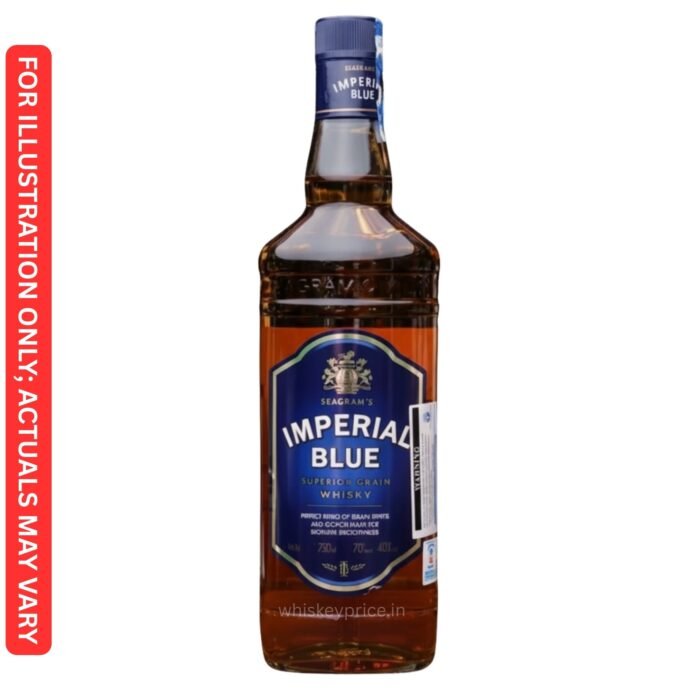 Imperial blue 1 litre bottle price Delhi