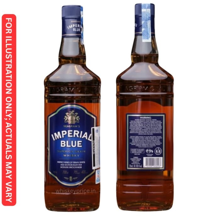 Imperial blue 1 litre bottle price Delhi