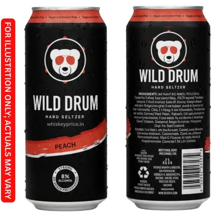 Wild Drum Peach Hard Seltzer
