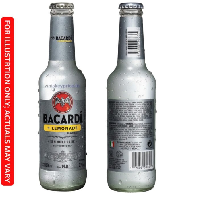 bacardi extra gold lemonade