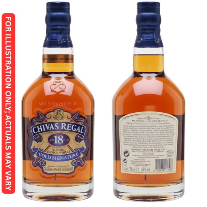 chivas regal 18 years price in haryana