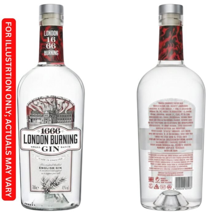1666 London Burning Small Batch Gin